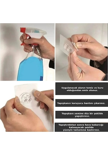 Buffer Kendiliğinden Yapışkanlı Tuvalet Kağıdı Tutacağı Ve Yedek Siyah