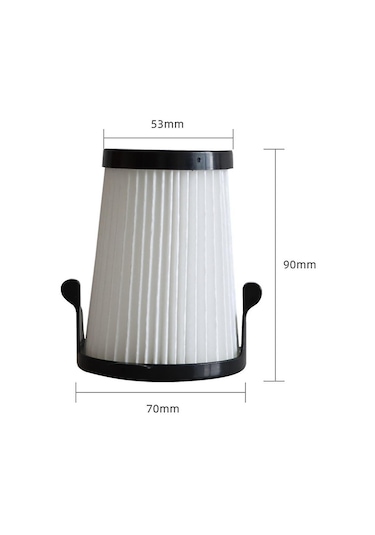 M12 0850-20 Uyumlu Elektrikli Süpürge Filtre Elemanı B Inox