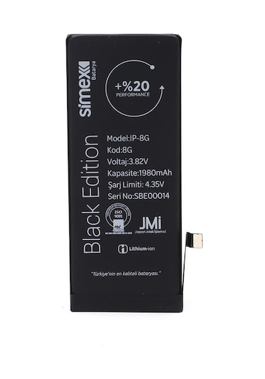 Simex Apple Uyumlu iPhone 8 İle  Performance Sbt-02 Batarya