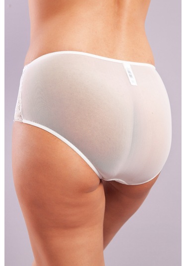 Golshan Gilda Control Slip , Kadın Dantelli Ekru Külot Çok Renkli