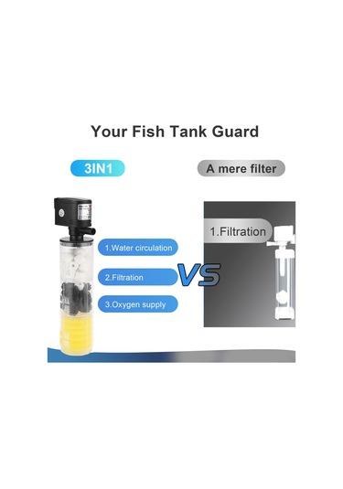 Youmex 25w Hx-1380f Akvaryum Su Pompası - Filtre + Su Döngüsü + Oksijen Sağlama - Abs Malzeme - Avrupa Şarjı 220-240v