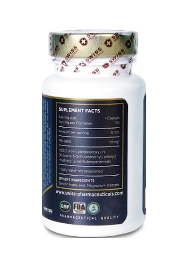 Swiss Pharmaceuticals Ostarıne Mk-2866 10mg 80 Capsul. Orj ...