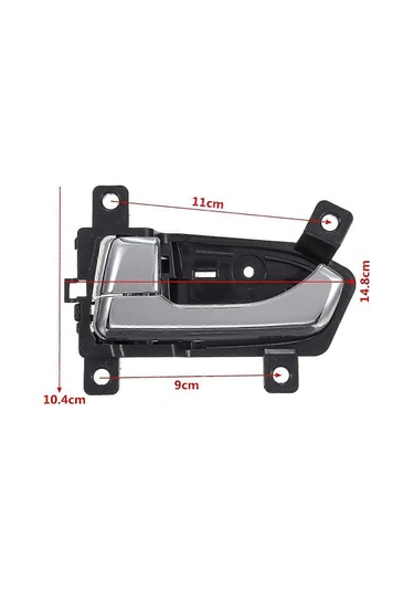 2010-2014 Modelleri İçin 2 Adet Araç Sol/sağ İç Kapı Kolu