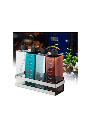 Suntek 4 Adet Çim Tankı Titrasyon Şişesi Dikili Tank