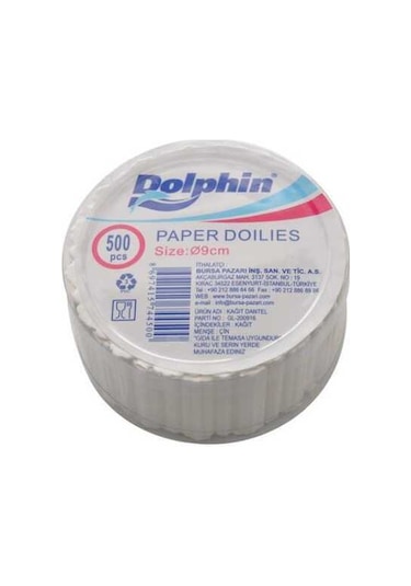 Çay Tabağı Altı Dole 9 Cm - 500 Adet N11.720