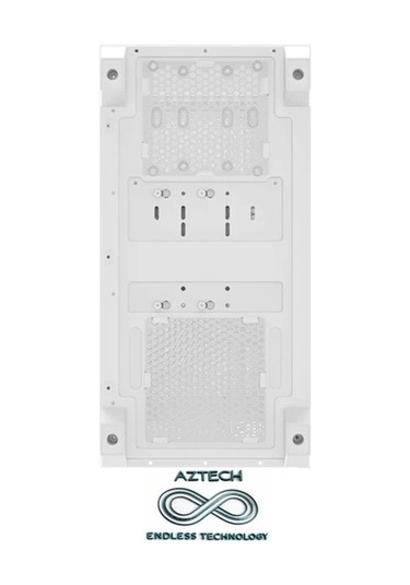 Aztech AZT101 W ATX Oyuncu Bilgisayar Kasası Beyaz