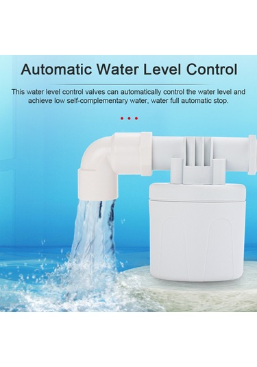 Ximistore9 Su Seviyesi Kontrol Valfi - 1/2 İnç, Otomatik Doldurma Ve Durdurma, Su Tankı/solar Uygulamaları, Elektriksiz, Kolay Kurulum Çok Renkli