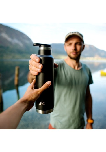 Esbit Pictor Paslanmaz Çelik Izoleli Termos Siyah 0.55 L