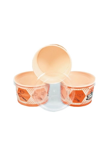 Bencup Karton Çorba Kase + Kapak 16 Oz Koli 500'lü