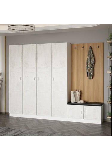 Minar Kale Dekor Panel 4 K 2b Raf Portmanto+ayk Mind Byz E.byz