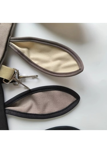 Elmpaly Siyah Küçük Evcil Hayvan Saman Çantası Tavşan Hamster Gine Domuzu Yem Torbası