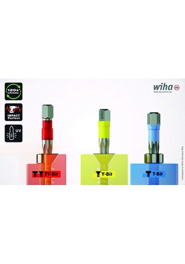 Wiha 7041ty Ty Bits Uç Seti 49mm Yıldız Ph2 5p 42119