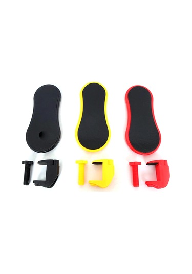 Geeroyoo Ergonomik Bilgisayar El Tutucu 180 Derece Döner Wrist Support Ofis Kol Yastığı Anti-skayma Abs Malzeme Siyah