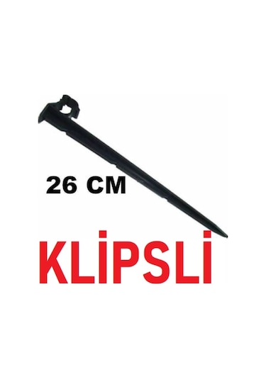 Damlama Sulama Boru Sabitleme Kazığı Uzun 26Cm ( Adet Seçiniz )