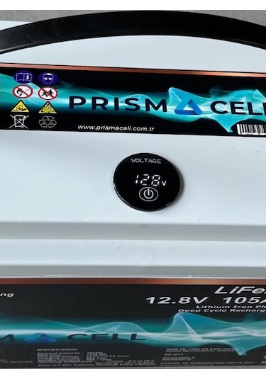Lifepo4 Akü 105ah 12.8 Volt Turbo Fast Chargıng Karavan, Marin, Solar Yaşam Aküsü