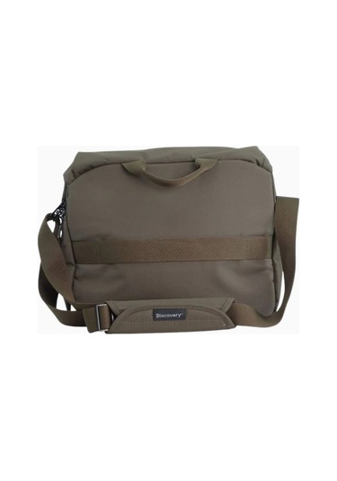 Discovery Downtown Sürdürülebilir Laptop Messenger Çapraz Çanta Haki 1