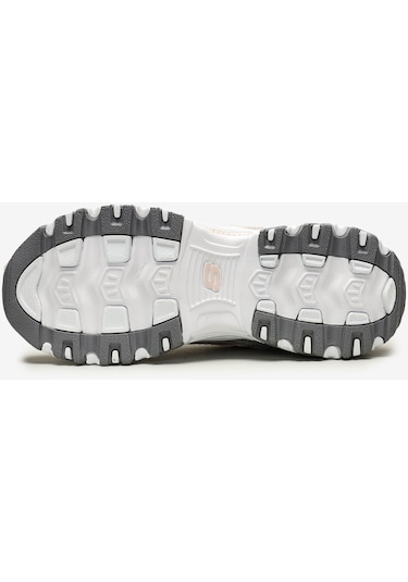 Skechers D'Lites - Free Energy Kadın Beyaz Sneakers 13147 Wgpk Beyaz