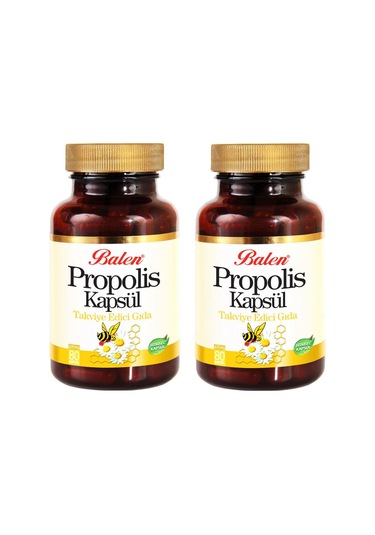 Balen Propolis 670 MG 80 Kapsül 2 Adet