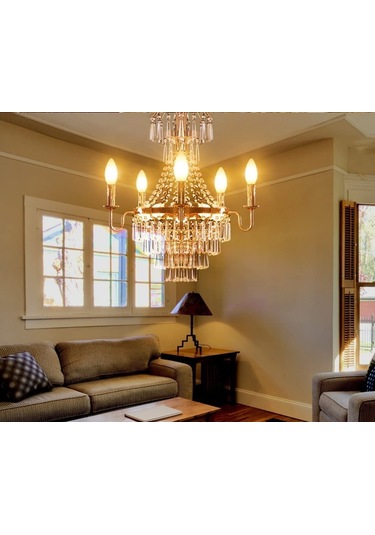 Şila Led Buji Tipi 7w Ampul E14 Duy Sıcak Beyaz 4000k Aydınlatma A++