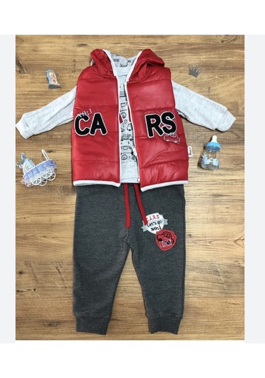 Cars Üçlü Takım Kırmızı