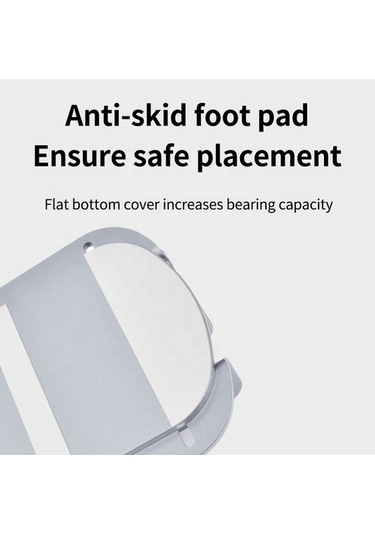 Ebitda Z34a Büyük Boy Çift Yuvalı Alüminyum Dizüstü Standı - Gümüş