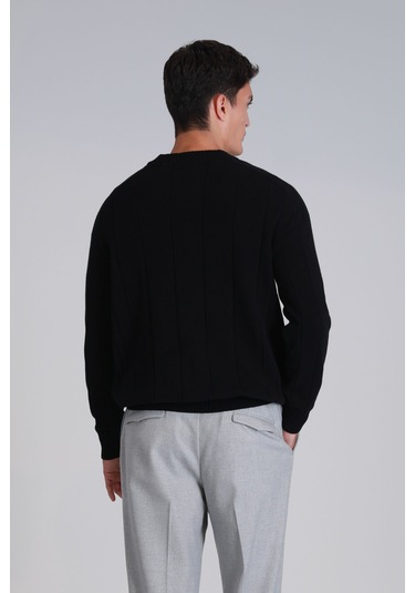 Lufian Lıght Erkek Kazak Siyah Siyah 112090139100100 Siyah