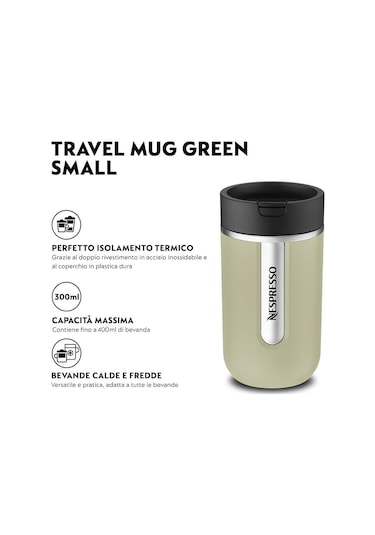 Nespresso Travel Mug Small Sage Green Yeşil