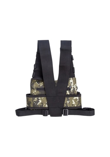 Pazly Yinitone Multi-fonksiyonel Göğüs Çantası - Hafif, Su Geçirmez, Toz Geçirmez İnterkom Çantası Yeşil