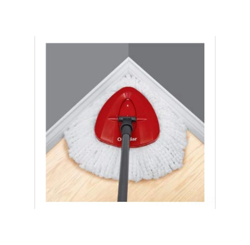 Geeksen Toptan İthal Mikrofiber Değişim Ucu, Kalın Vileda & O-cedar Üçgen Döner Süpürge Başlığı, Beyaz, Dayanıklı Ve Yeniden Kullanılabilir
