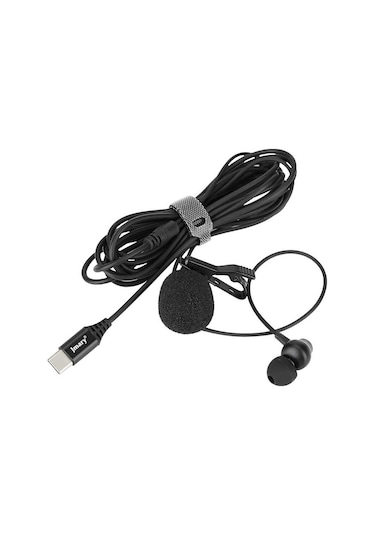 Jmary MC-R6 Type-C Canlı Yayın Yaka Mikrofon - ZORE-260814