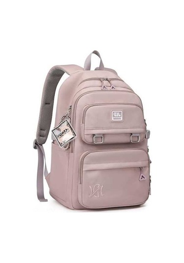 Maoyaya Su Geçirmez Kadın Sırt Çantası - 15.6 Laptop, Geniş Bölmeli Ve Hırsıza Karşı Koruma Pembe, Küçükboyutlu Tasarım Pembe