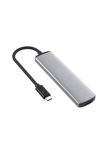 Maiyame Usb C Hub Çoklu Bağlantı Noktası Adaptörü - 4k Hdmı Çıkışlı 6'sı 1 Arada
