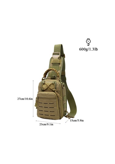 Padalink "900d Çok Amaçlı Sırt Çantası - 8l Kapasiteli, Hiking Ve Seyahat İçin" Yeşil