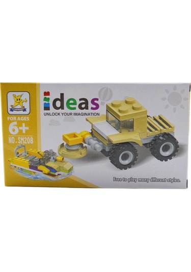 Kızılkaya Ideas Arabalar 2in1 25 Parça Sm208b-06