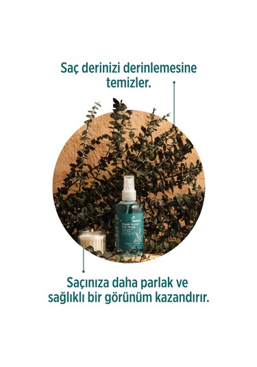 Selesta Life Okaliptüs Ve Çay Ağacı Bitki Özlü Kepek Karşıtı Saç Toniği Tüm Saç Tipleri İçin Tonik 200 Ml