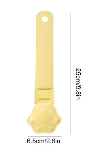 Tcherchi Pençe Şeklinde Kedi Pet Kedi Şerit Besleyici Kaşık