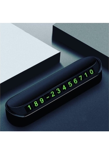 Araç Park Numaratör Parkmatik Telefon Numara Yazma Araba Park