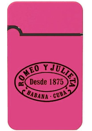 Romeo Julieta Plastik Jet Alev Delicili Puro Çakmağı Pembe