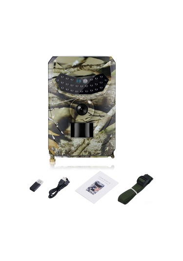 Mufunye Pr100 12mp 1080p Outdoor Kamera: Ip56 Su Geçirmez, 26 Infrared Işık, 0.8s Hızlı Tetikleme, Av/görüntüleme/izleme Çok Renkli