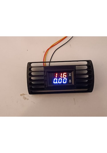 Bmw E34 Dijital Voltmetre Ve Ampermetre Vent Pod