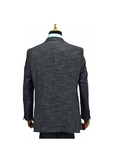 Erkek Kumaş Takım Elbise Yelekli Çift Yırtmaçlı 777-200 Bgl-St02023 001