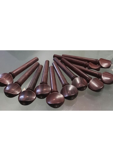 Ud için Nokta Sedef Abanoz ve Plesenk Burgu 11 Adet Plesenk