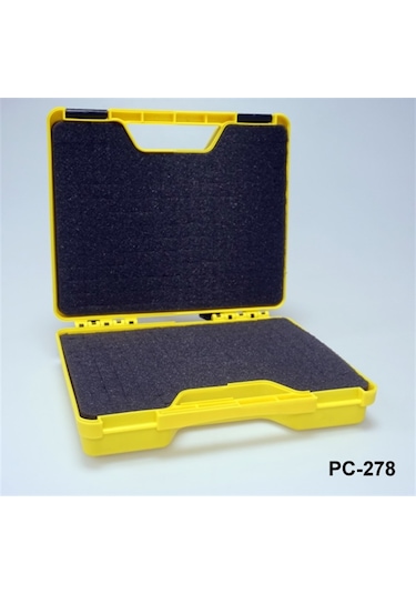 PC-278 Sarı - Perforeli Sünger ve Plastik Çanta 275 x 230 x 81 mm