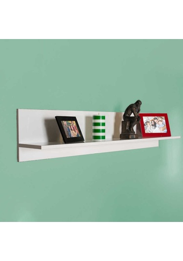 Adoremobilya Dekoratif Duvar Rafı - Lake Beyaz