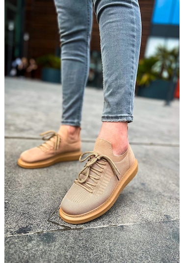 Ch307 - Rt Tricot Erkek Ayakkabı Taba Çok Renkli