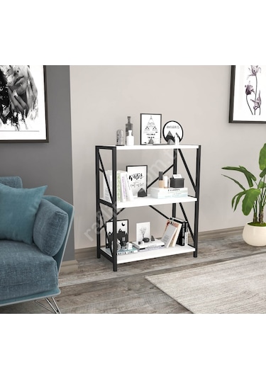 Storm Kitaplık Beyaz