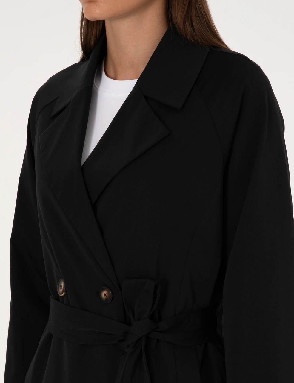 Pierre Cardin Kadın Siyah Trençkot 50314043-vr046 Siyah