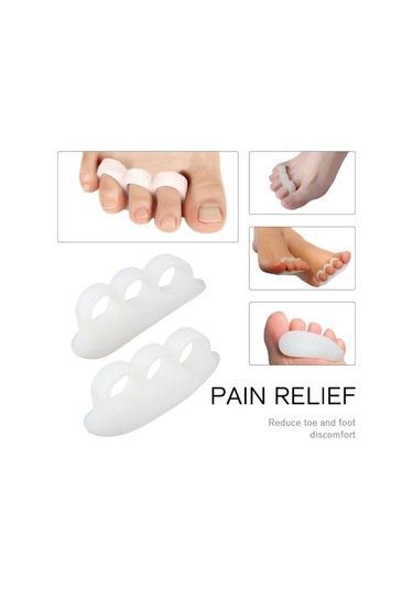 Ramdet 3 Parmağa Geçen Çekiç Parmak Arası Koruyucu Bunyon 1 Çift Parmak Alt Nasır Koruyucu