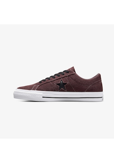 Converse One Star Pro Unisex Kahverengi Süet Günlük Sneaker A10575c Kahverengi