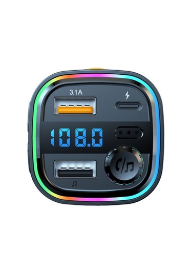 Artfulabode Verici Usb Ses Şarj Bluetooth Handsfree Çift Çalar C26 Araç Kiti